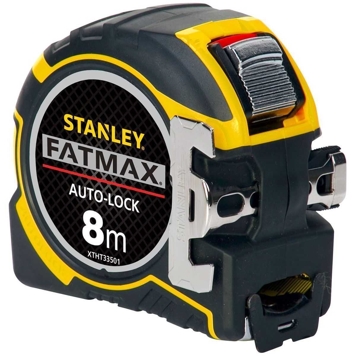 מטר מגנטי וראשים מתחלפים 8 מ' STANLEY FATMAX