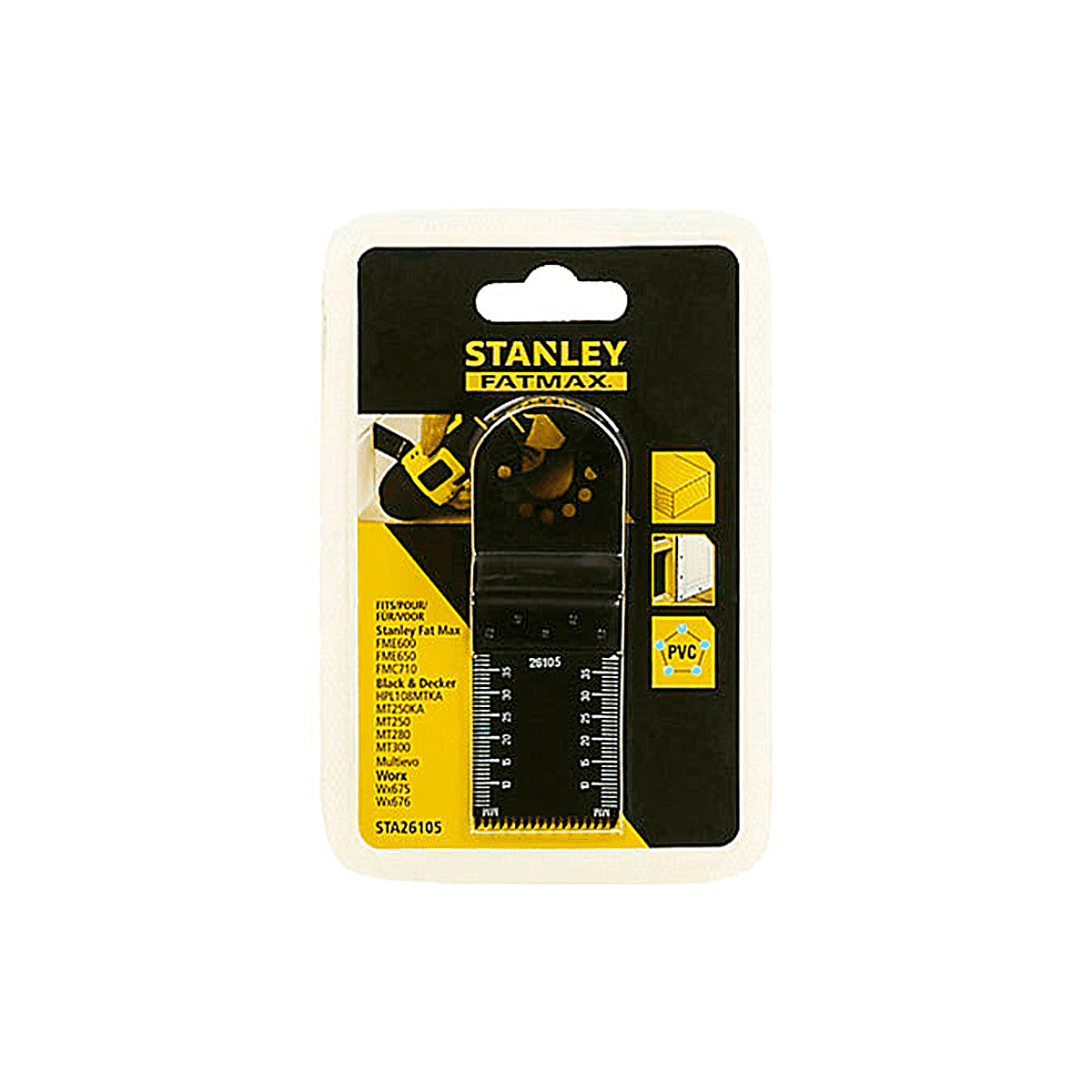 סכין למלטשת רב שימושית לעץ STANLEY FATMAX HCS 32MM